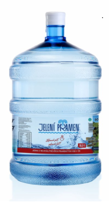 barel vody Jelení pramen